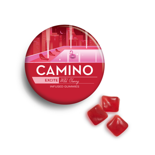 Camino Wild Cherry 'Excite' Gummies